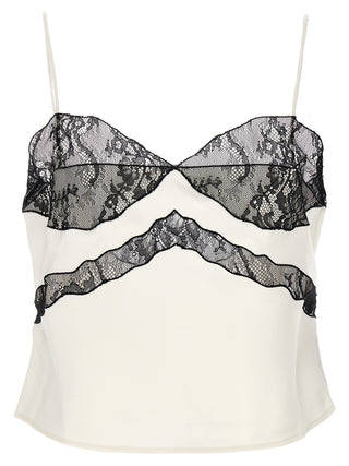 Bicolor Polyester Blouse