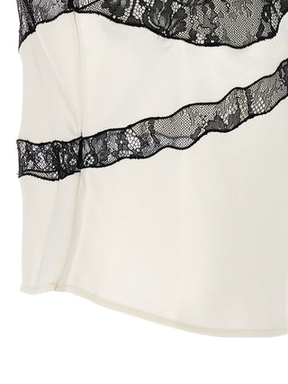 Bicolor Polyester Blouse