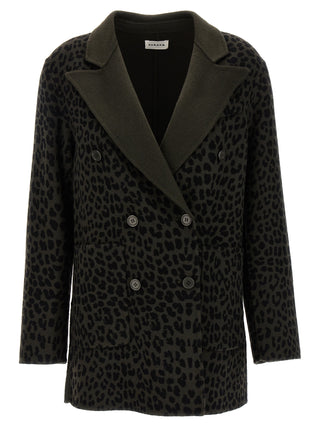 Bicolor Wool Blazer