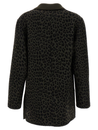 Bicolor Wool Blazer