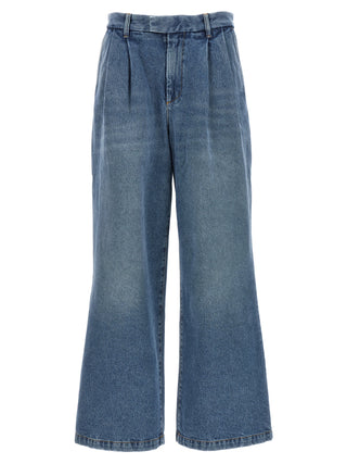Blue Cotton Jeans Denim
