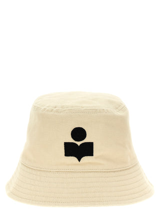 Sombrero tipo pescador beige de algodón