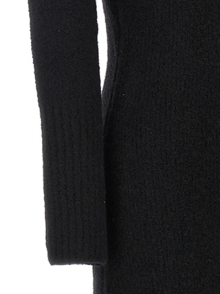 Black Cashmere Long Dress