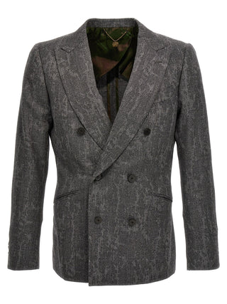 Gray Wool Blazer