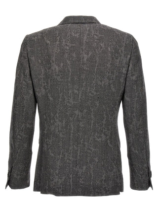 Gray Wool Blazer