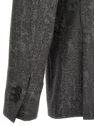 Gray Wool Blazer