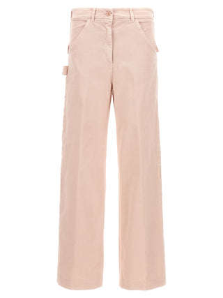 Multicolor Cotton Cargo Pants