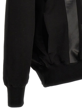 Black Cotton Sweatshirt