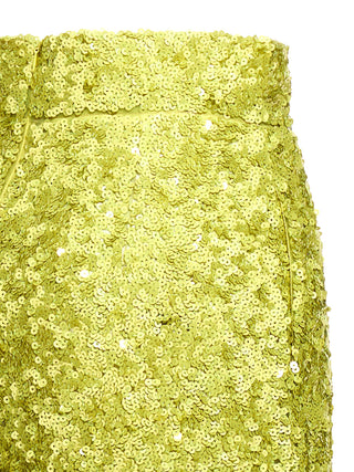 Bicolor Polyamide Flared Pants