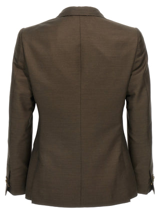 Bicolor Wool Blazer