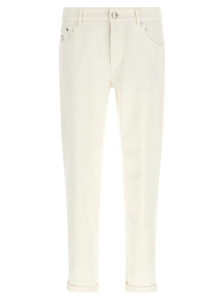 White Cotton Jeans Denim