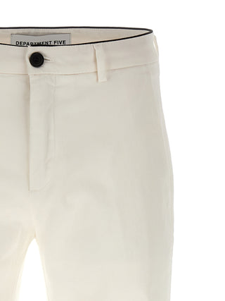 White Cotton Pants