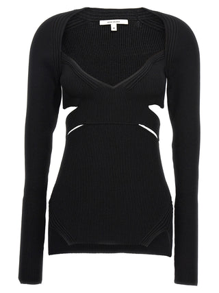 Black Viscose Cardigan