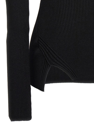 Black Viscose Cardigan