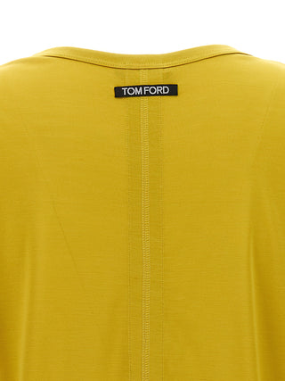 Bicolor Silk T-Shirt