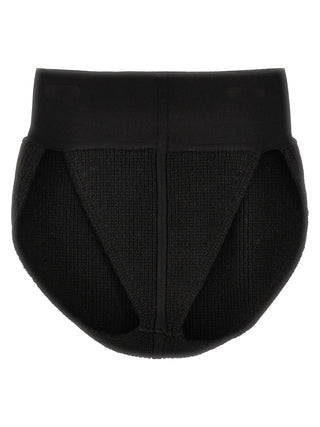 Black Cashmere Briefs