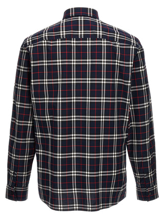 Blue Cotton Blouse