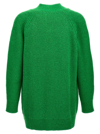Bicolor Cotton Cardigan