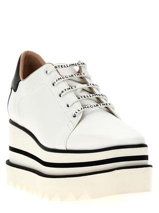Bicolor Polyethylene Wedge Sandals