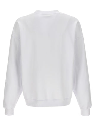 White Cotton Sweatshirt