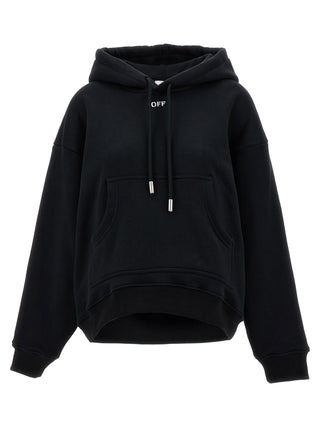 Black Cotton Hoodie