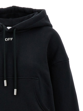 Black Cotton Hoodie