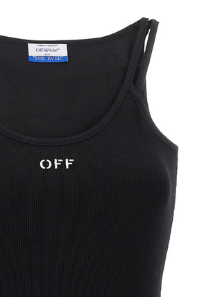 Black Cotton Short Dress