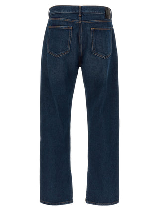 Blue Cotton Jeans Denim
