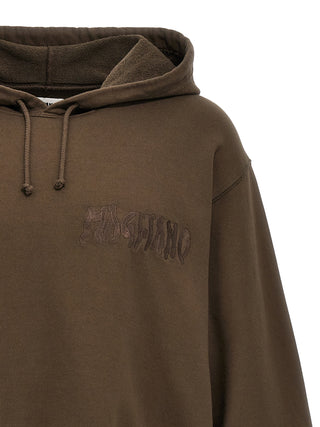 Sudadera marrón de algodón