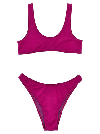 Purple Polyamide Bikini