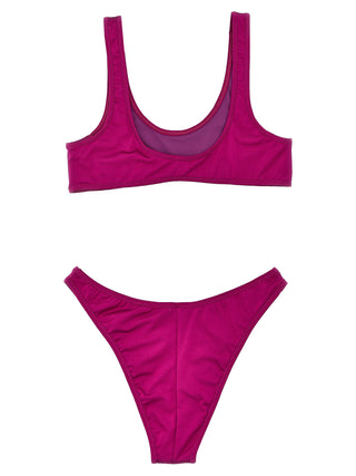 Purple Polyamide Bikini