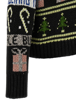 Black Cotton Cardigan