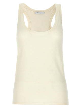 White Cashmere Tank Tops