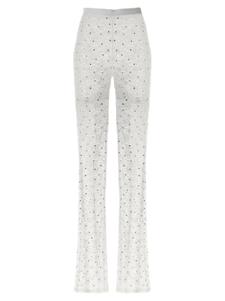 White Polyamide Leggings