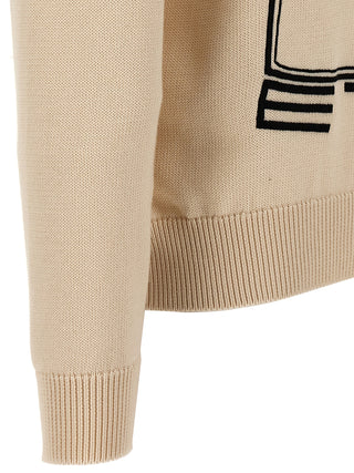 Beige Cotton Cardigan