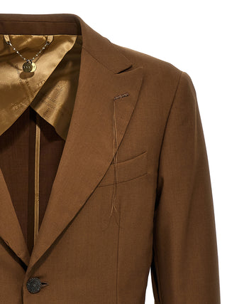 Brown Wool Blazer