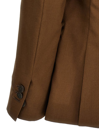 Brown Wool Blazer