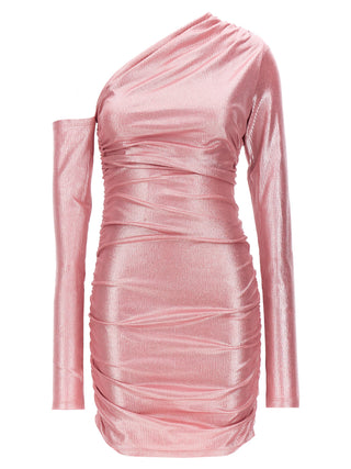 Multicolor Mohair Short Dress