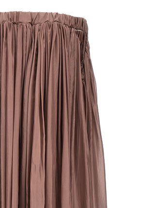 Multicolor Silk Long Dress