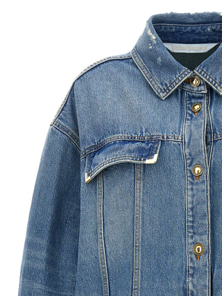 Blue Cotton Denim Jacket