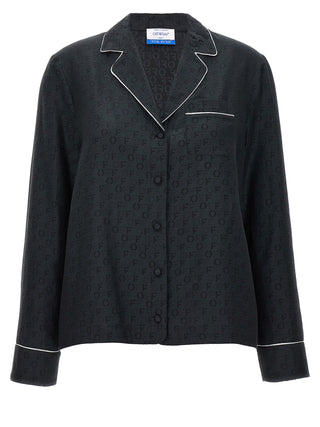 Black Silk Blouse