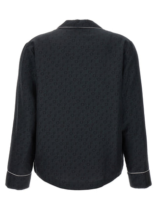 Black Silk Blouse