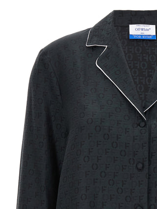 Black Silk Blouse