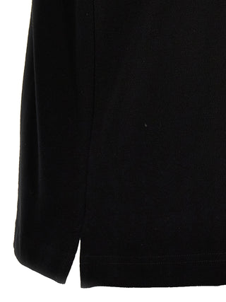 Polo negro de poliéster