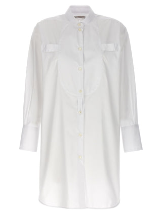 Blusa de algodón blanca