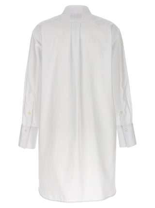 Blusa de algodón blanca
