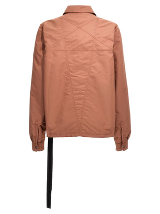 Multicolor Nylon Full-Length Jacket