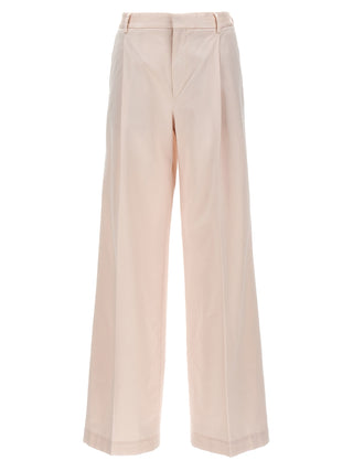 Multicolor Cotton Casual Pants