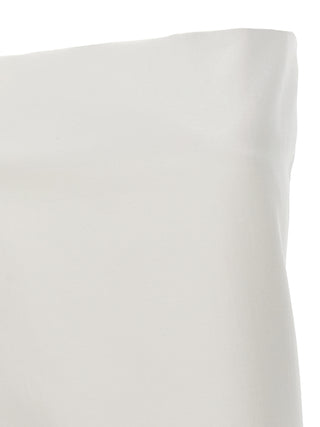 Blusa de algodón blanca