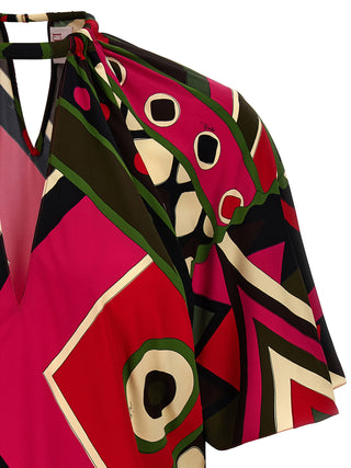 Multicolor Viscose Pattern Shirt